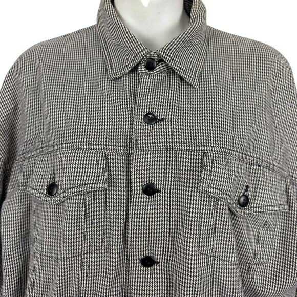 Esprit Sport Vintage Houndstooth 90s Pleated Skirt & Jacket Set 2 Piece sz 7 / M - Picture 5 of 16